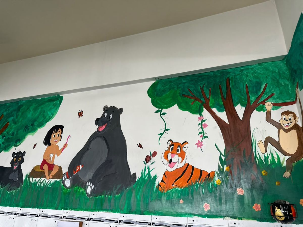 Glove and mask art competition conducted by the Department of Pediatric and Preventive Dentistry
